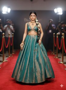 Plain Tissue Silk Fabric Zari, Width : 44