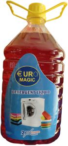 Euro Magic Cloth Wash Detergent Liquid, Color : Red