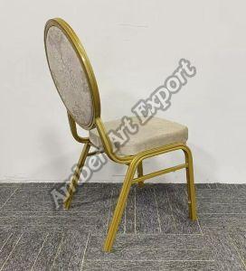 Plain Non Polished Metal Banquet Hall Chair, Brand Name : Amber