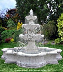 Marble Decorative Garden Fountain, Brand Name : Amber