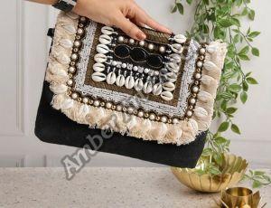 Cotton Handmade Embroidered Banjara Bag, Brand Name : Amber