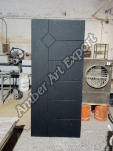 Polished Singapore Pine Wood Interior Panel Doors