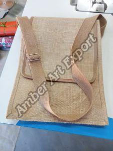 Jute Sling Bags, Brand Name : Amber for Promotion, Gift