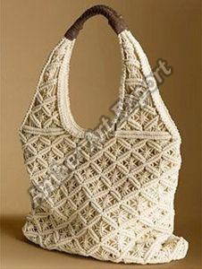 Plain Macrame Sling Bag, Color : Multicolor, Gender : Female