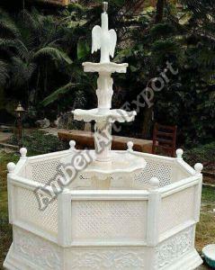 Polished Marble Garden Fountain, Brand Name : Amber