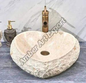 Printed Polished Marble Stone Wash Basin, Brand Name : Amber Modern