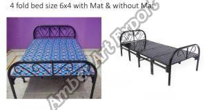 Polished Metal Folding Beds