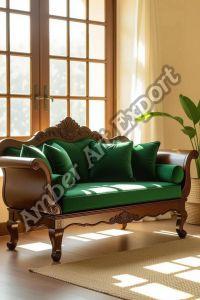Modern Teak Wood Sofa Set, Color : Brown for Decoration