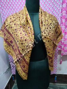 Printed Scarf, Color : Yellow Antique, Brand Name : Amber