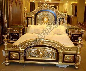 Solid Wood Double Beds, Brand Name : Amber Antique, Modern