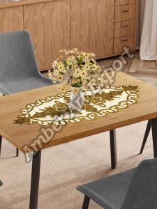 Printed Table Runner Set, Brand Name : Amber, Technics : Handmade