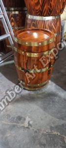 Polished Wooden Wine Rack, Color : Brown for Display, Promotion