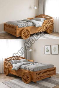 Wooden Kids Bed, Brand Name : Amber for Home, Hotel