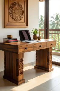 Wood Study Table