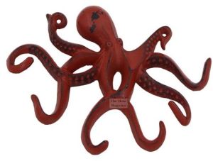 decorative wall mounted nautical wall rack key holder hook