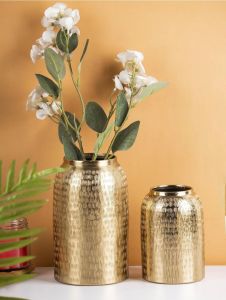 Embossed Flower Vase