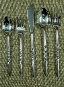 Silver Stainless Steel Cutlery Set