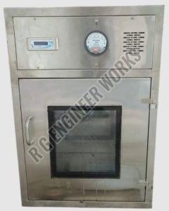 25 Inch Stainless Steel Pharmaceutical Dynamic Pass Box