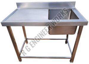 Commercial Stainless Steel Hygiene Zone Sink Station