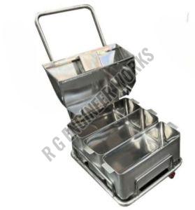 Stainless Steel Cleanroom Mopping Trolley
