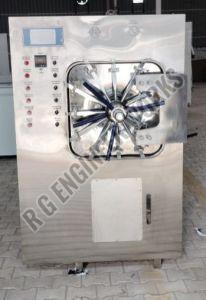 Polished Stainless Steel Horizontal Autoclave, Color : Shiny Silver