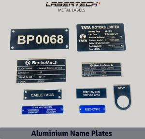 Aluminium Name Plates