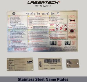 Stainless Steel Name Plates