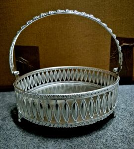 Silver Plated Fruit Basket