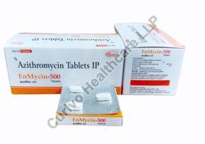 Azithromycin Tablet, Packaging Size : 10x1x3, Packaging Type : Box