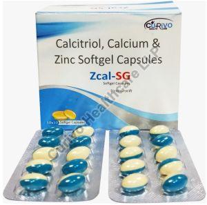 Calcium Capsules, Packaging Size : 10X1X10, Certification : WHO-GMP