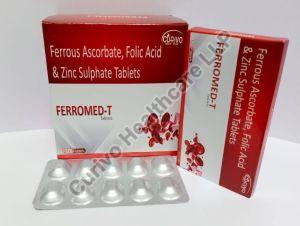 Ferrous Sulphate Tablet, Packaging Size : 10X10