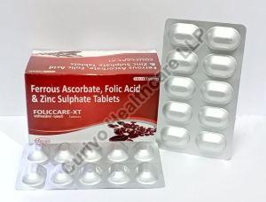 Folic Acid Tablets, Certification : GMP-ISO, Packaging Type : Box