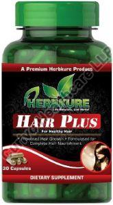 Herbkure Hair Capsules, Capsule Type : Ayurvedic