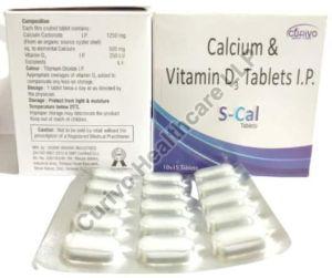 Calcium Tablets, Packaging Type : Strips