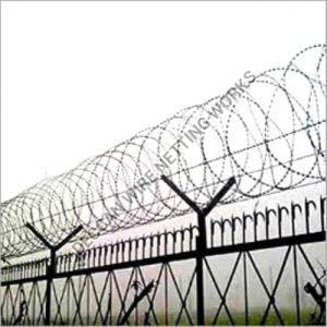 Iron Concertina Coil Fencing Wire, Weave Style : Welded