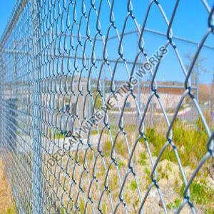 Galvanized Iron Welded Chain Link Mesh For Fencing