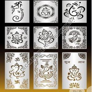 Polish Metal Laser Cutting Design Sheets, Thickness : 5-7mm