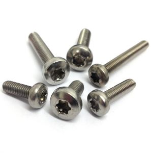 Steel Pan Torx Screws, Color : Silver for Fastening Materials Securely