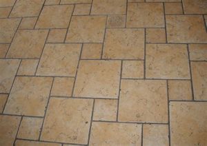 Sandline Grid Ceramic Tile