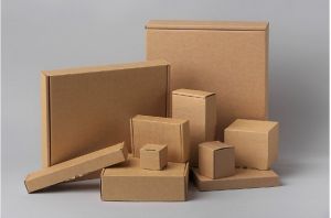 Corrugated Packaging Boxes, Color : Brown