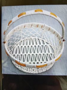 Handicrafts Iron Hamper Basket, Brand Name : Star Home Decor