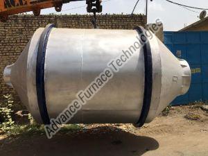 Electric Automatic Aluminum Rotary Melting Furnace