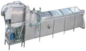 Automatic Elecric Belt Type Blancher, Color : Grey