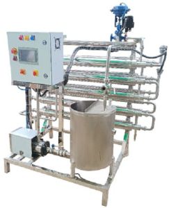 Semi Automatic Polished Stainless Steel Juice Pasteurizer Machine