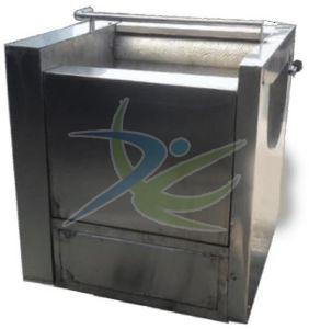 Stainless Steel Root Vegetable Washer Machine, Color : Silver