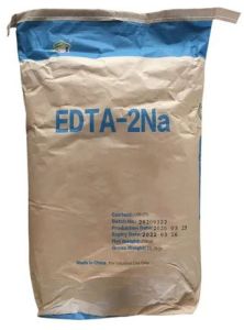 EDTA 2Na Disodium Salt, Color : White, Form : Powder