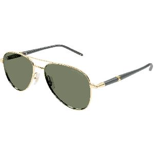 Plain Montblanc Mb0345s 004 Pilot Sunglasses Casual Wear