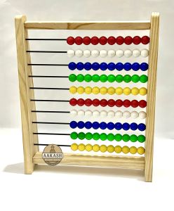 Rectangular Polished Wooden Educational Toy Abacus, For Kids Playing, Gender : Unisex