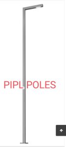 Mild Steel Galvanized Iron Square Street Light Pole