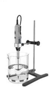 Polished Handheld Homogenizer, Color : Black, Brand Name : Labman